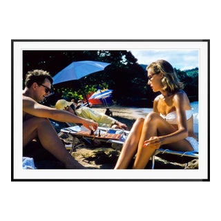 Toni Frissell 'Montego Bay Chess' Archival Pigment Print Framed in Black For Sale