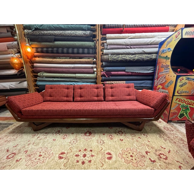 1960s 1960s Mid Century Gondola Sofa Attributed to Adrian Pearsall For Sale - Image 5 of 6