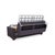 MR 837 2-Seater Sofa in Anthracite Fabric from Musterring For Sale - Image 4 of 18