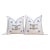 Pair of Charcoal Trail Cactus Silk Moroccan Pillows For Sale