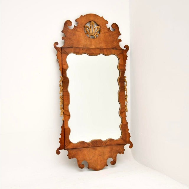 Antique George II Walnut Mirror, 1741 For Sale - Image 10 of 10