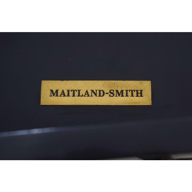 Maitland Smith Chinoiserie Louis XV Style Bombe Commode For Sale - Image 17 of 18