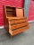 Vintage Danish Mid Century Modern Teak Secretary Desk For Sale In San Diego - Image 6 of 11