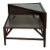 Vintage Rattan Lanai Table Attributed to John Eisner for Ficks Reed, Circa 1970 For Sale