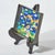Vintage Enamel Painting With Display Easel For Sale In Phoenix - Image 6 of 7
