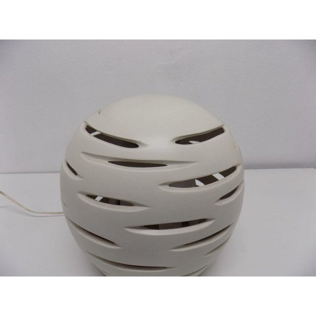 Vintage Ceramic Lamp, 1980s For Sale - Image 3 of 5