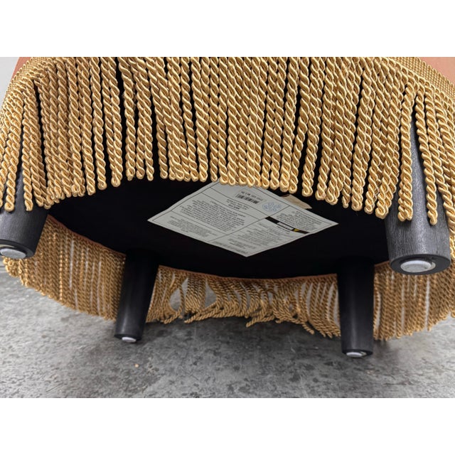 Jennifer Taylor Home Yolanda Velvet Ottoman For Sale - Image 12 of 12