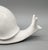 Ceramic Large Vintage White Ceramic Snail Figurine – Whimsical Coastal or Cottagecore Decor For Sale - Image 7 of 10