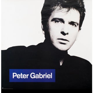 Peter Gabriel 'So' 1986 Original Vintage Poster For Sale