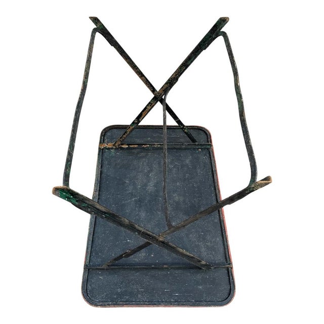 Provencal Folding Iron Garden Table, 1900s For Sale - Image 15 of 16