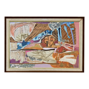 Joseph Fassbender Style 1970's Mixed Media/Unsigned