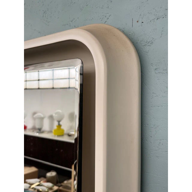 Large Backlit Mirror, Italy, 1970s For Sale - Image 7 of 13