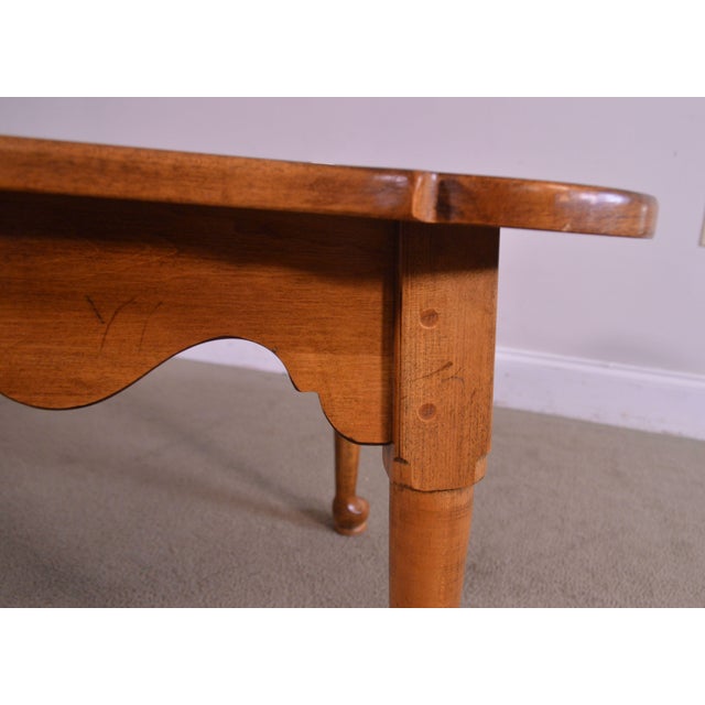 Ethan Allen Circa 1776 Collection Maple Coffee Table Chairish