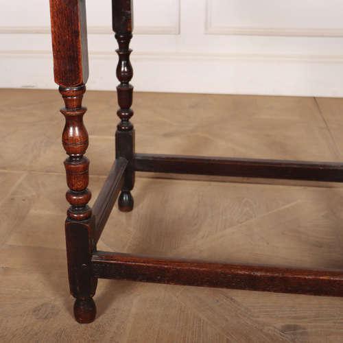 17th Century Period Oak Lamp Table For Sale - Image 4 of 8