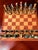 Wood Sherlock Holmes Chess Set Handmade Studio Anne Carlton Worth $1400 New For Sale - Image 7 of 14
