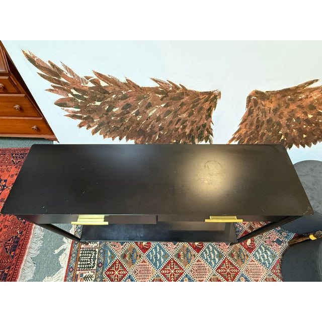 West Elm Metalwork Console Table For Sale In San Francisco - Image 6 of 12