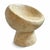 Contemporary Outdoor Cement Scoop Chair For Sale - Image 3 of 7