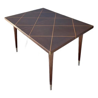 Vintage Tommi Parzinger Extendable Dining Table For Sale