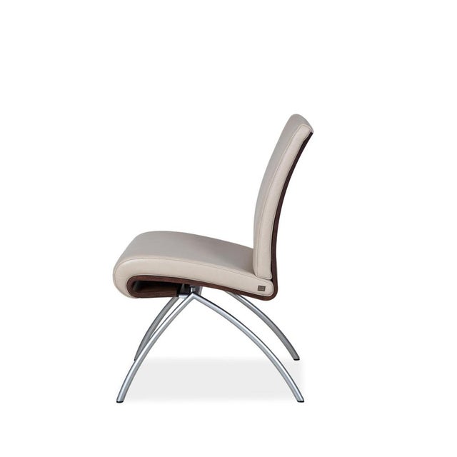 8100 Leather Chairs from Rolf Benz, Set of 4 For Sale - Image 12 of 13