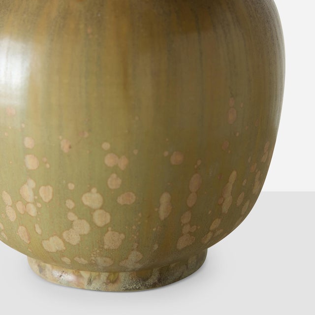 Mid-Century Modern 1920s Rounded Vase by Patrick Nordström for Royal Copenhagen For Sale - Image 3 of 6