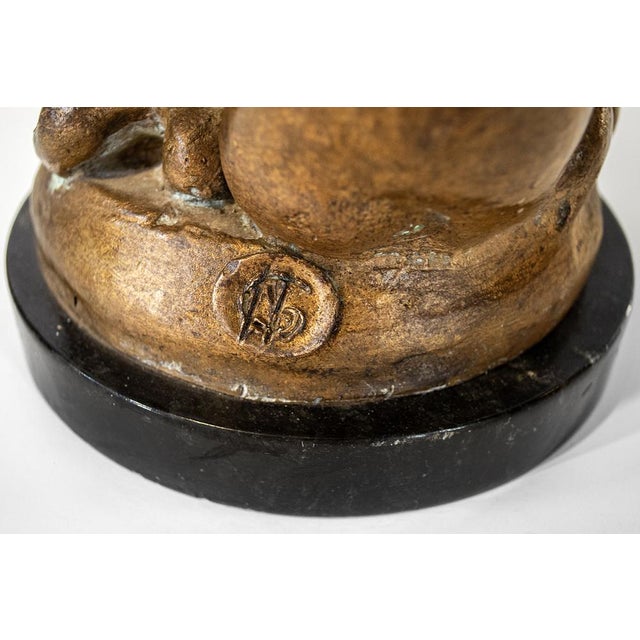 1950s Bronze Sculpture, Italy, 1950s For Sale - Image 5 of 6