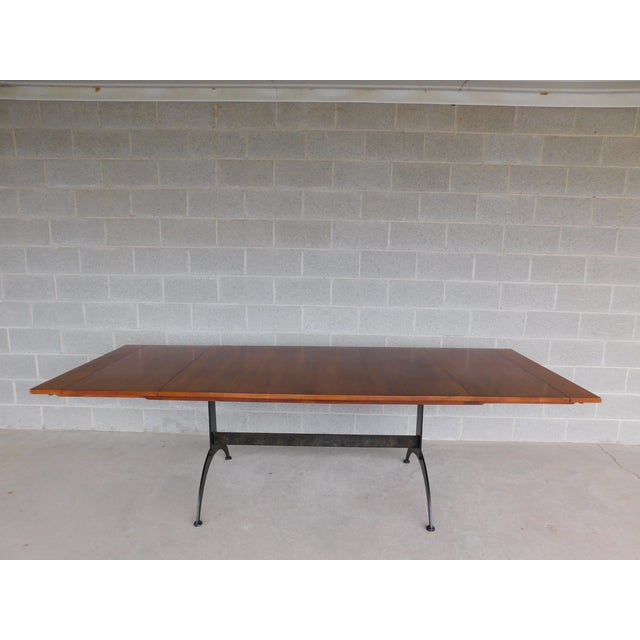 Ethan Allen Country Colors Trestle Base Dining Table 146413 Finish 284