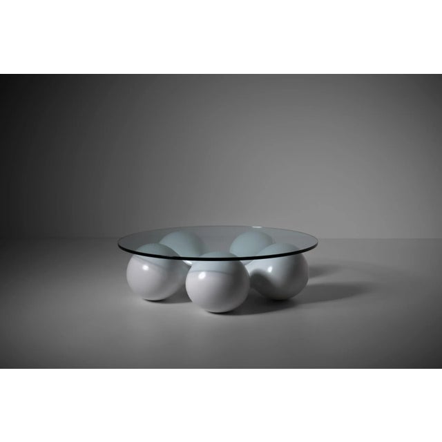 Space Age Coffee Table by Huub & Adelheid Kortekaas, 1970s For Sale - Image 4 of 8