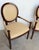 Set of 4 Baker Milling Road Neoclassical Mahogany & Parchment Leather Armchairs For Sale - Image 16 of 17