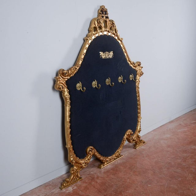 20th Century Worked Golden Frame Coat Hanger For Sale - Image 17 of 18