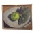 Still Life of Grapes and Apples Oil on Canvas For Sale
