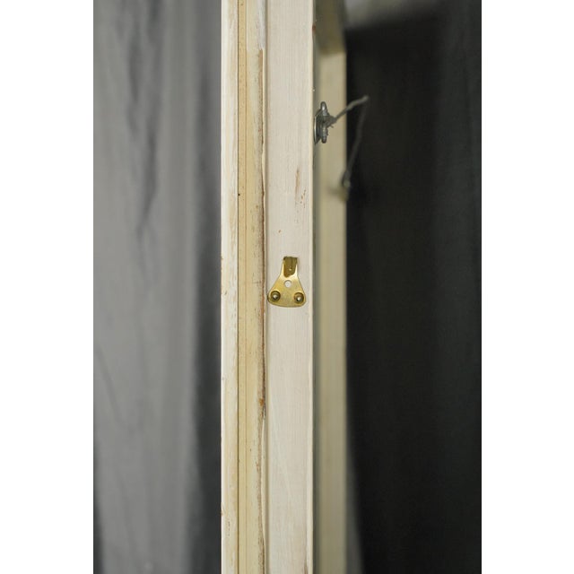 Hand Painted Landscape Reclaimed Window Wall Art For Sale - Image 14 of 16