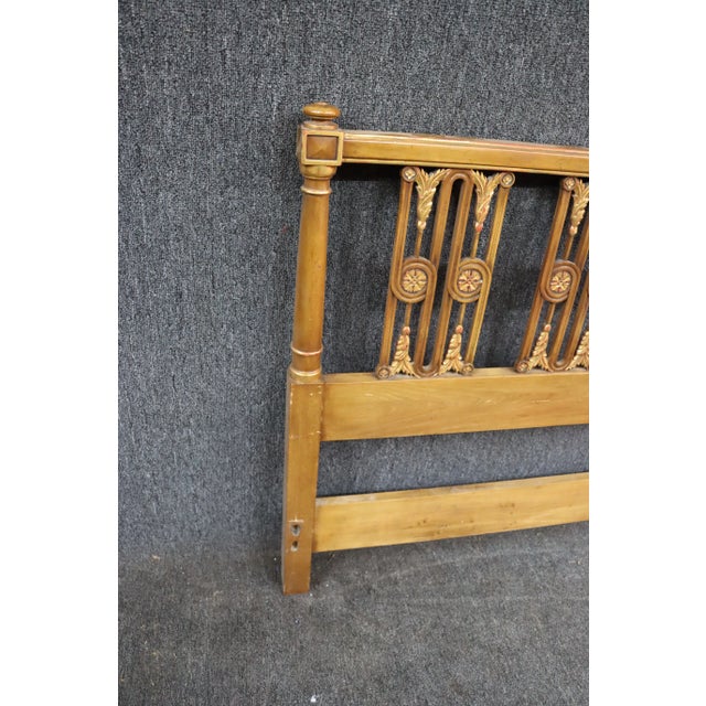 Mid 20th Century John Widdicomb Double Headboard For Sale - Image 5 of 8
