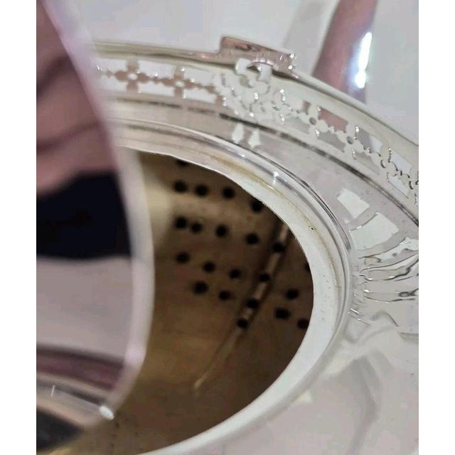 Antique English Sterling Silver Teapot, Sheffield, 1912 For Sale - Image 13 of 17