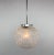 Mid-Century Czechoslovakian Clear Glass Ball Pendant Light, 1970s For Sale - Image 4 of 10