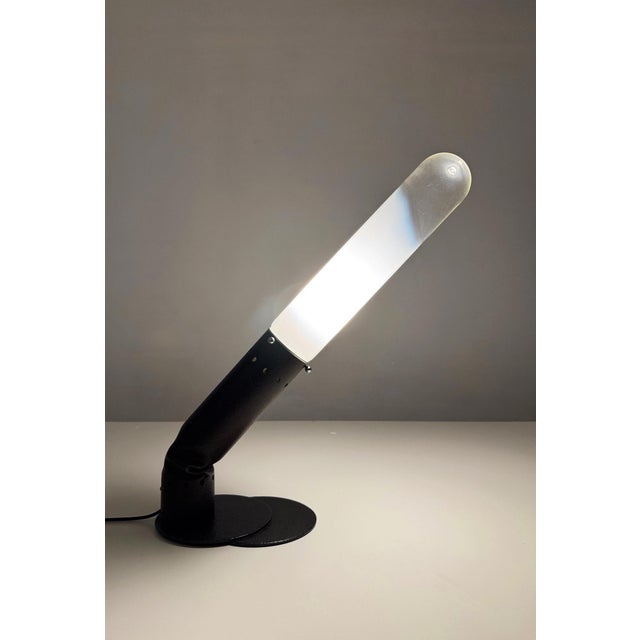 Carlo Nason Vintage Italian Space Age Murano Glass Lamp by Carlo Nason, 1970s For Sale - Image 4 of 11