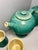 Contemporary Vintage Studio Art Pottery Tea Set: Teapot Warmer Mugs Lidded Jar Artist Signed- 10 Pieces For Sale - Image 3 of 11