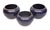 Set of 3 plant pots. An identical pair, large format: Height 26 cm, Diameter: 36 cm A third copy: Height: 21 cm Diameter:...