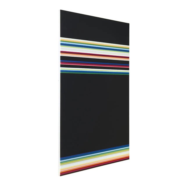 Abstract Contemporary Abstract Acrylic on Canvas Painting "Color as Adjective — Horizontally 23" by Kyong Lee For Sale - Image 3 of 7