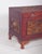 Antique Painted Oriental Carved Chest For Sale - Image 11 of 14