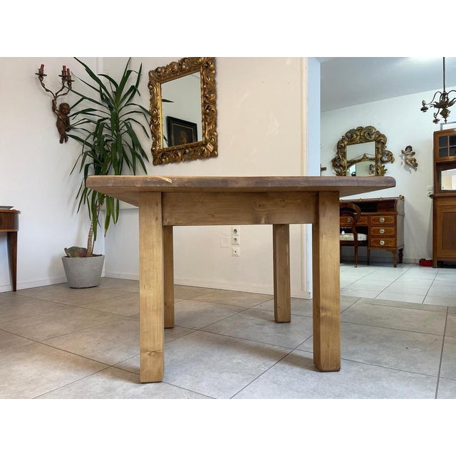 Farm Table in Wood For Sale - Image 4 of 9
