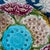 French Majolica Dahlia Plate, 19th Century For Sale - Image 4 of 9