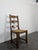 Rustic Oak Straw-Seated Chairs, Set of 6 For Sale - Image 4 of 8