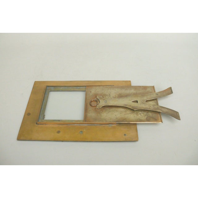 Art Nouveau Bronze Picture Frame by M. Paris, 1890s For Sale - Image 16 of 18