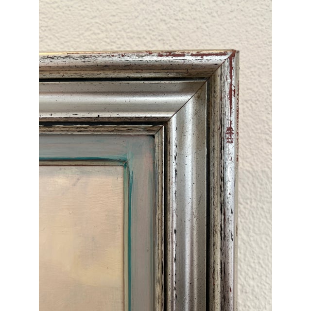 L. Mull, Fleur de glace, 1982, Oil on Canvas, Framed For Sale - Image 8 of 12