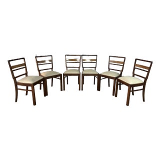 Scandinavian Mid-Century Modern Dining Chairs – Set of 6 For Sale