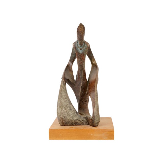 1990s Bronze Sculpture by Dmitry Pokrovsky - 1993 For Sale - Image 5 of 8