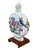 Rose VTG Chinoiserie Colorful Famille Rose Snuff Bottle 4.75" H For Sale - Image 8 of 8