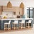 Combining clean lines with tropical materials, this Butler Specialty Company stylish low back counter stool infuses modern...