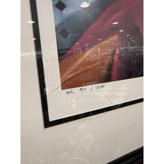 1980s Ted Young Dancer (Tango) Hors Commerce Lithograph Hc 97/125 For Sale - Image 4 of 5