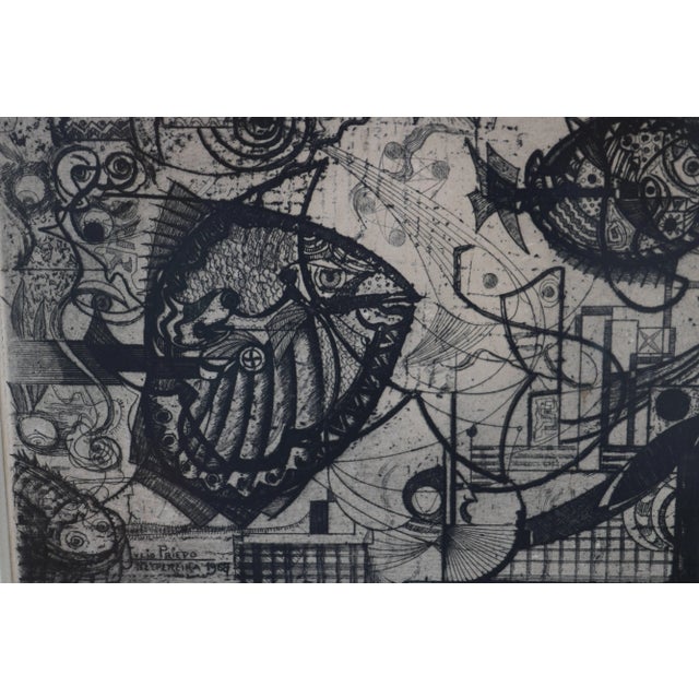 "Ritmos Manoos" Ap / Etching by Julio Prieto Nesperira For Sale - Image 4 of 9